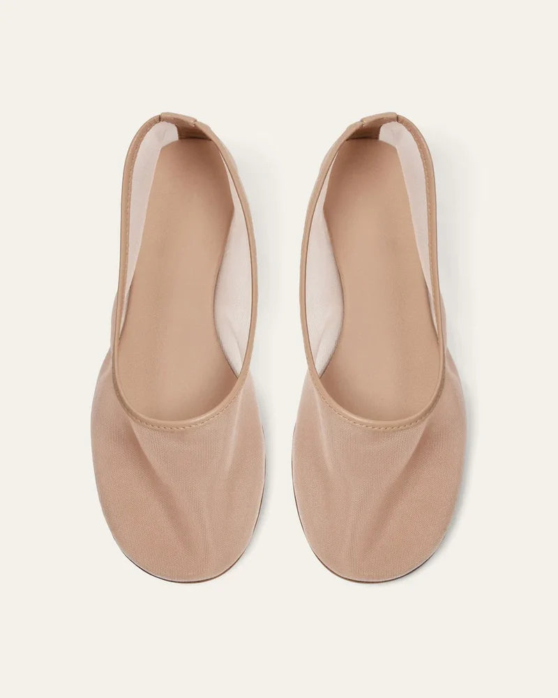 EMILY MESH BALLET FLATS (ZBN-26018) | ZAIB | FOOTWEAR