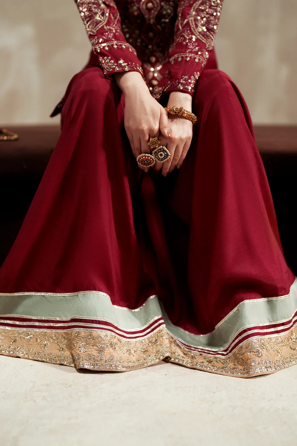 BROWN | E1108/104/310 | women Boutique- Eid Collection | Ethnc