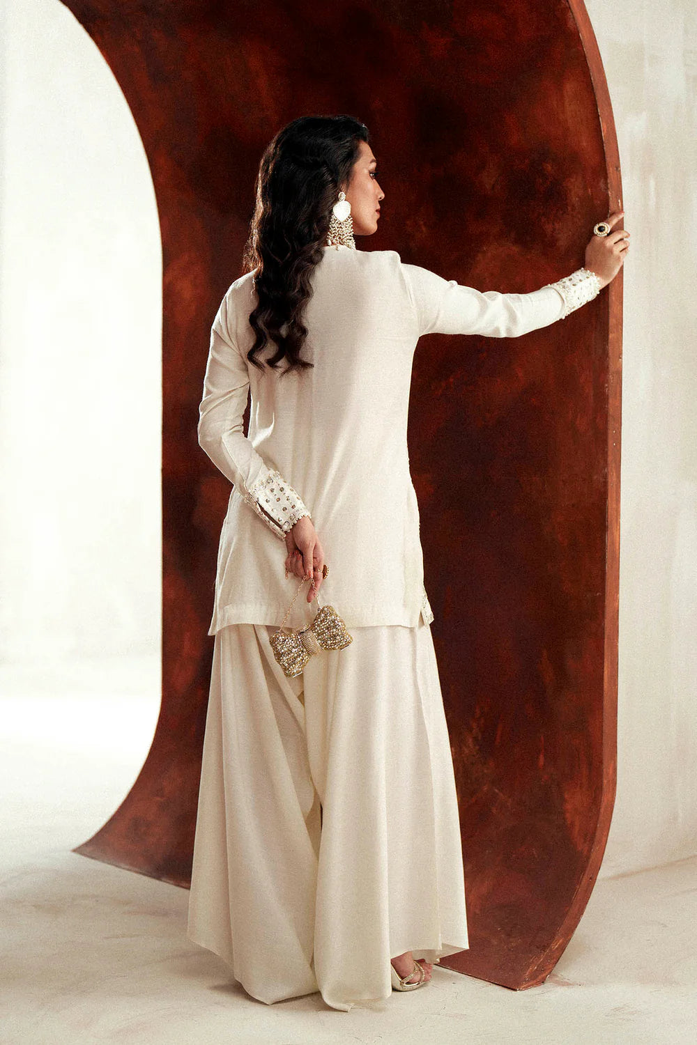OFF WHITE | E1102/104/002 | women Boutique- Eid Collection | Ethnc