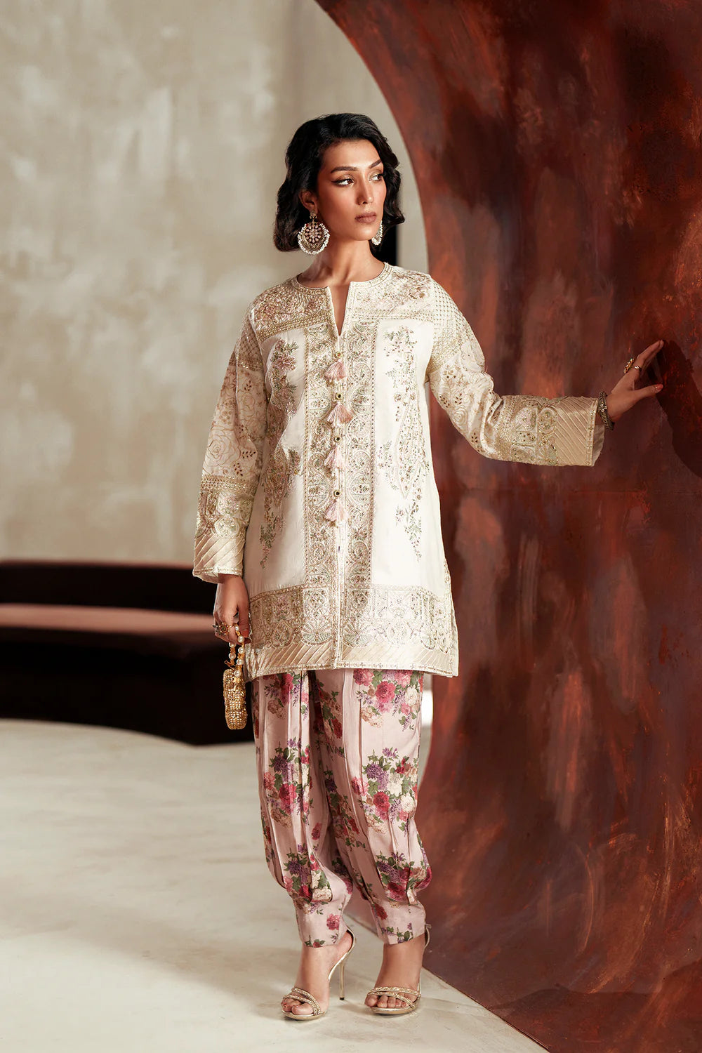 OFF WHITE | E1117/104/002 | women Boutique- Eid Collection | Ethnc