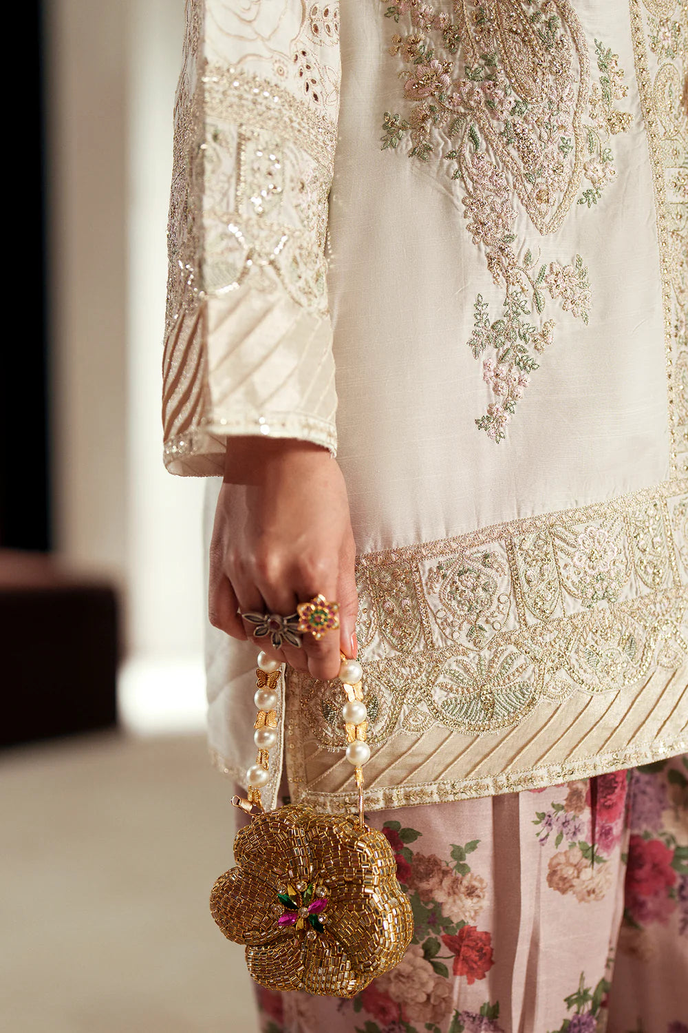 OFF WHITE | E1117/104/002 | women Boutique- Eid Collection | Ethnc