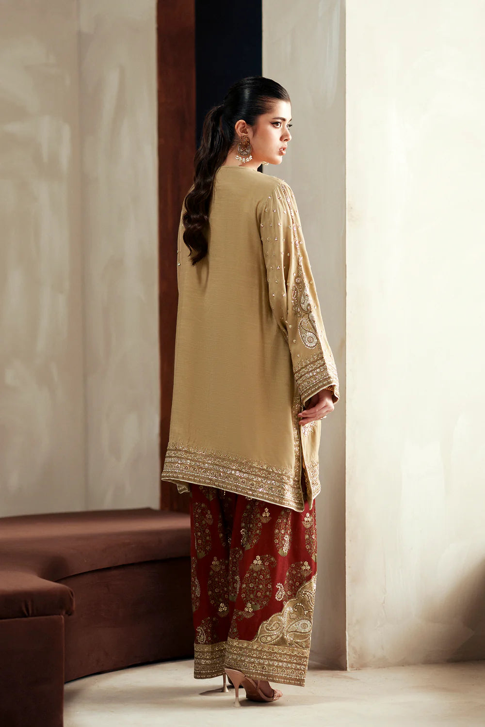 SAND | E1096/104/007 | women Boutique- Eid Collection | Ethnc