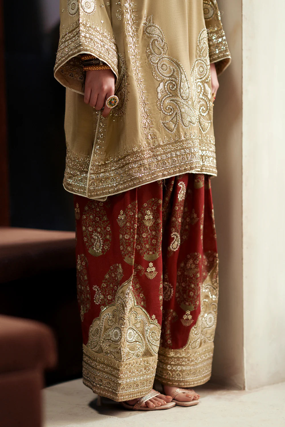 SAND | E1096/104/007 | women Boutique- Eid Collection | Ethnc