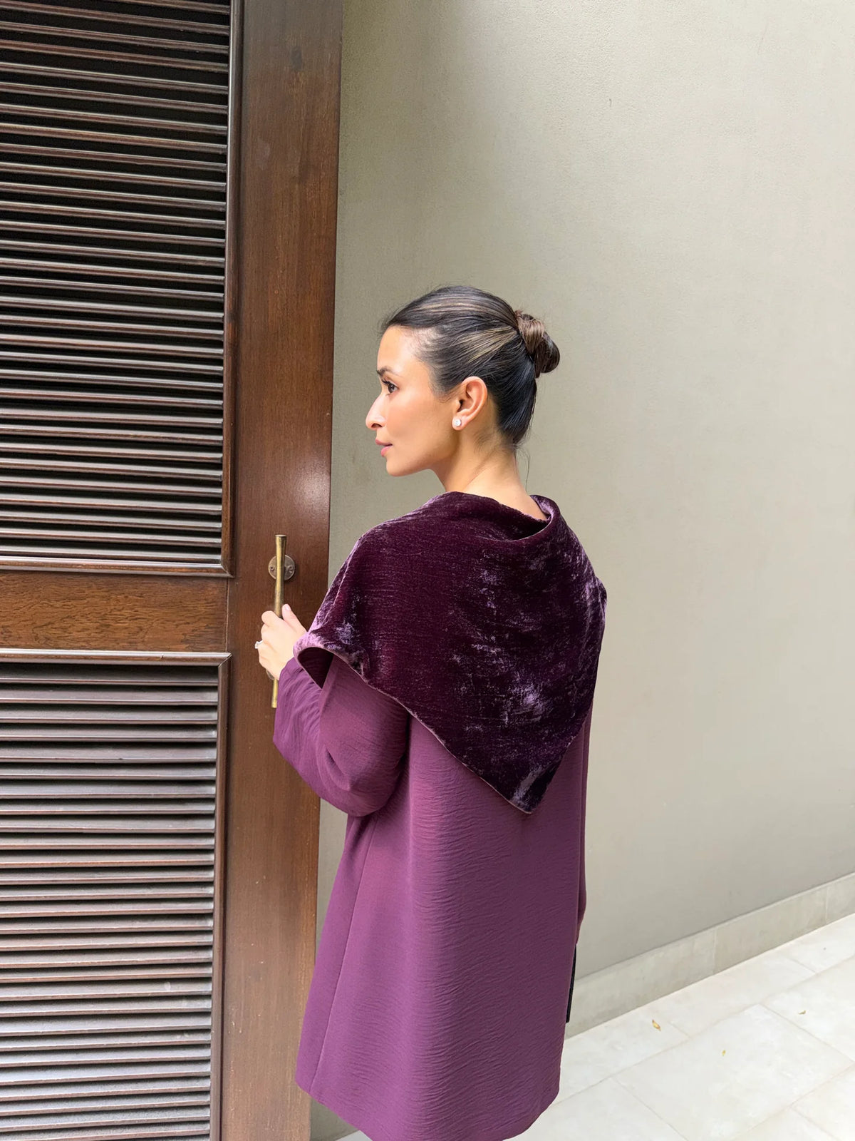 AUBERGINE MARLOW SET | NEW IN | SAK ATELIER