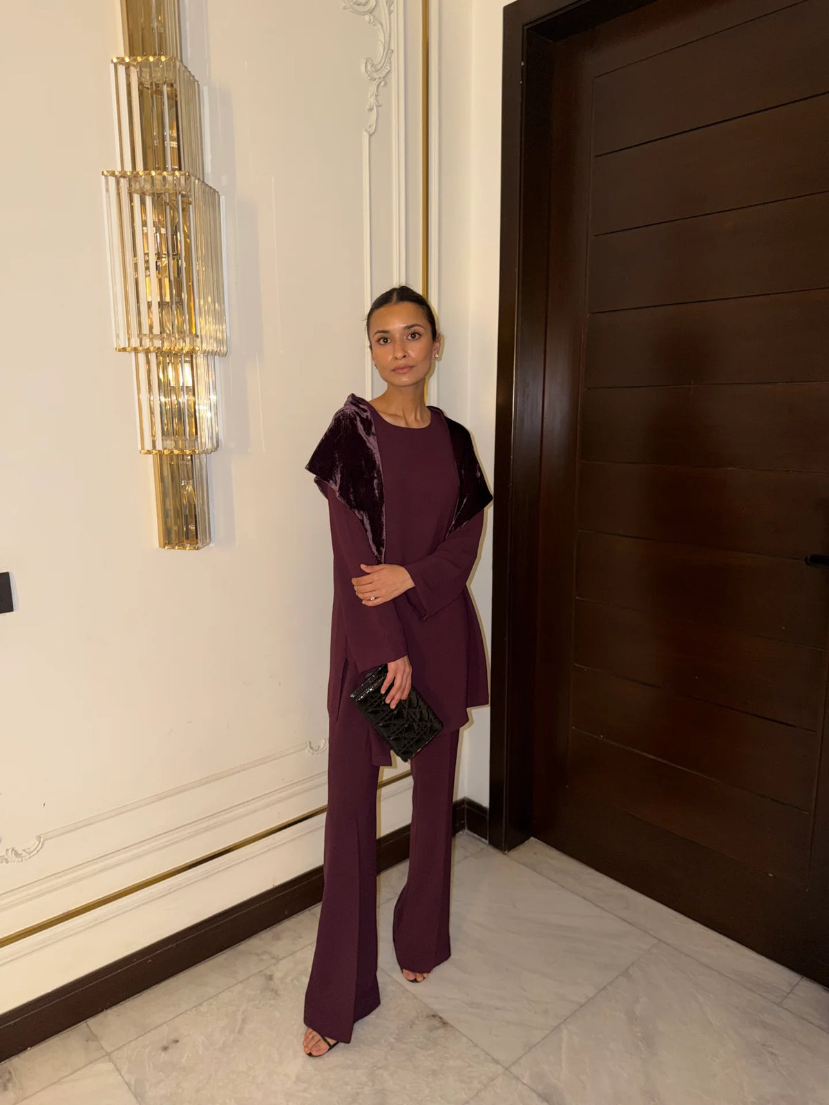 AUBERGINE MARLOW SET | NEW IN | SAK ATELIER