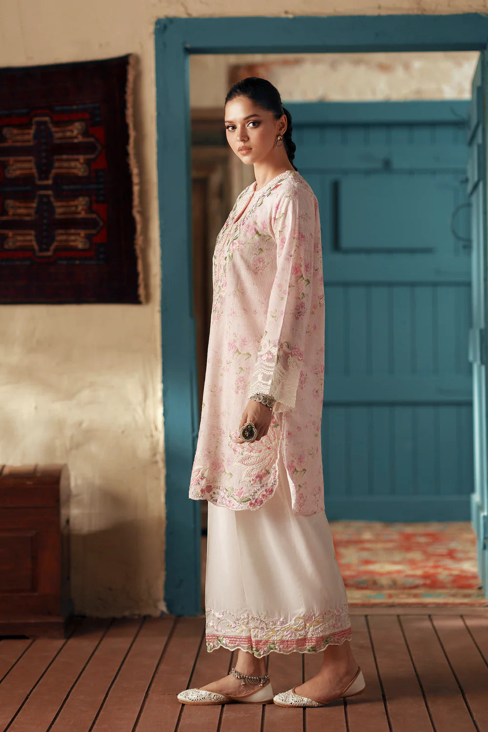 LIGHT PINK | E4412/103/316 | Women Rozana - Eid Collection | Ethnc