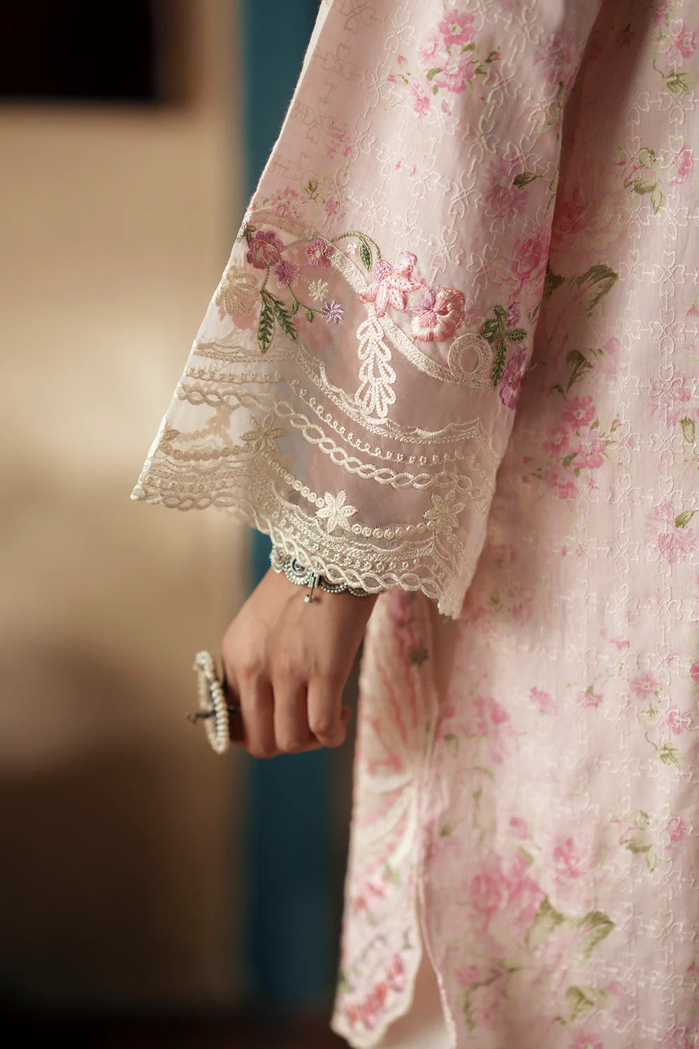 LIGHT PINK | E4412/103/316 | Women Rozana - Eid Collection | Ethnc
