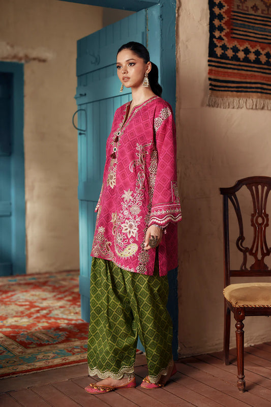 HOT PINK | E4507/103/405 | women Boutique- Eid Collection | Ethnc