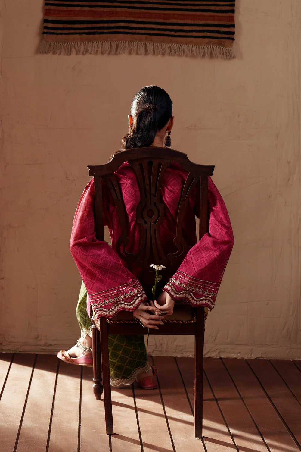 HOT PINK | E4507/103/405 | women Boutique- Eid Collection | Ethnc