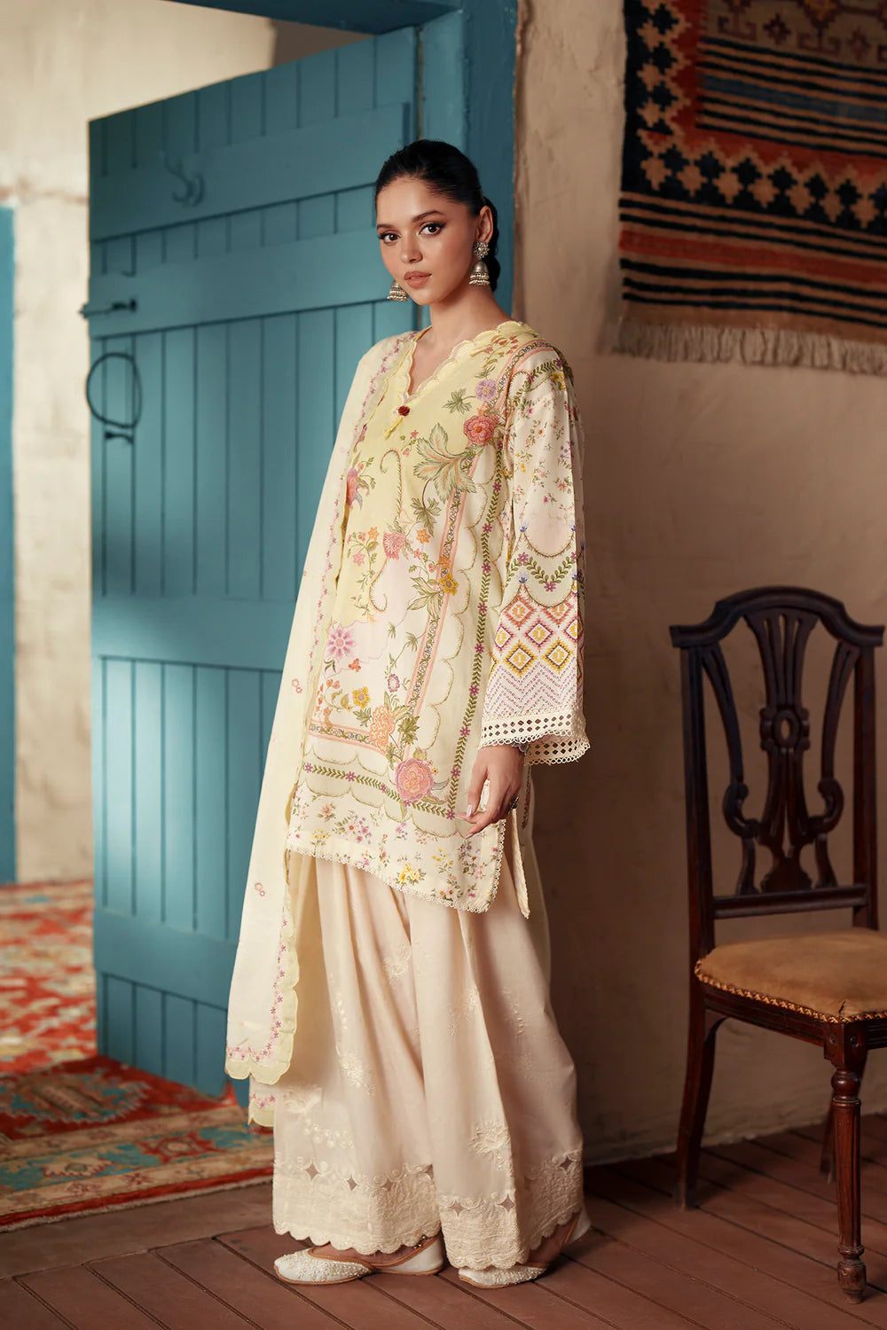 LEMON ICING | E4460/103/004 | Women Rozana - Eid Collection | Ethnc
