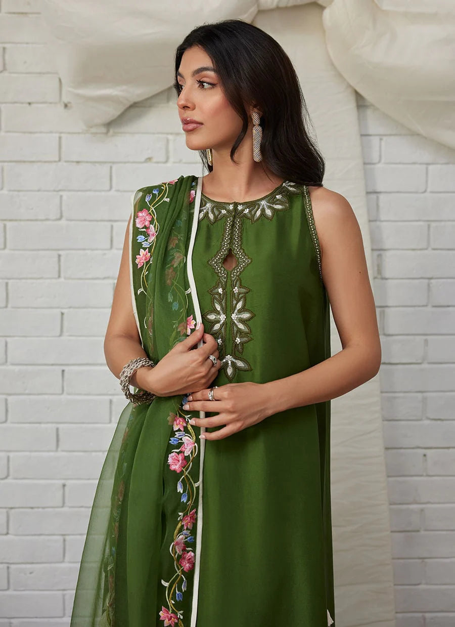 Gracie Shirt And Dupatta | Tara Luxe Eid '26 | FARAH TALIB AZIZ