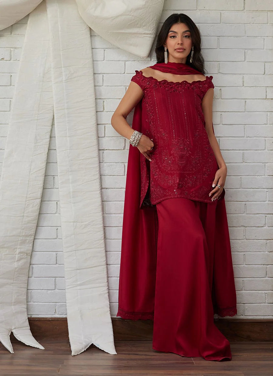 Vrai Shirt And Dupatta | Tara Luxe Eid '26 | FARAH TALIB AZIZ