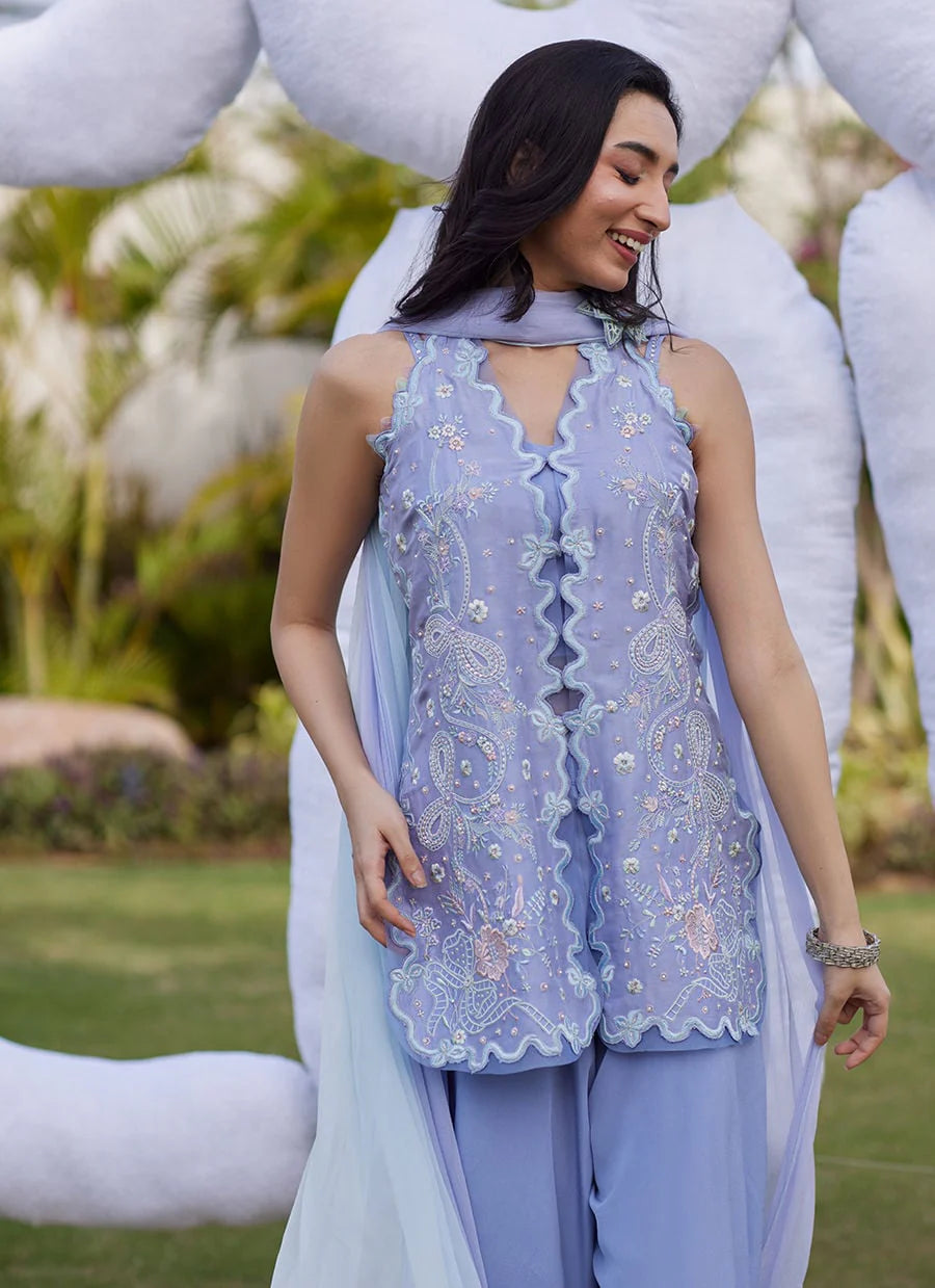 Vanessa Jacket And Dupatta | Tara Luxe Eid '26 | FARAH TALIB AZIZ