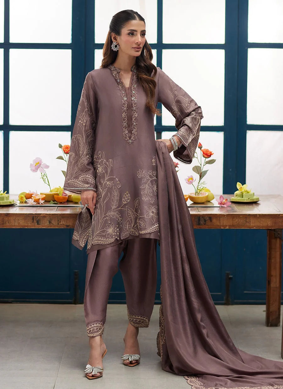 Greta Shirt And Dupatta | Tara Luxe Eid '26 | FARAH TALIB AZIZ