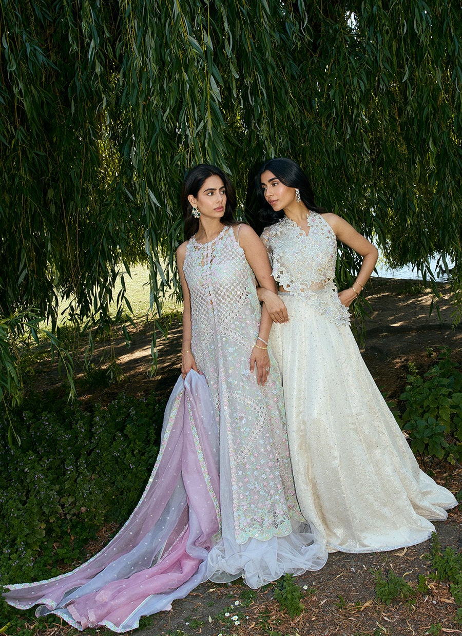 Jemma Open-Front Shirt And Skirt | MALA DESTINATION WEDDING | FARAH TALIB AZIZ