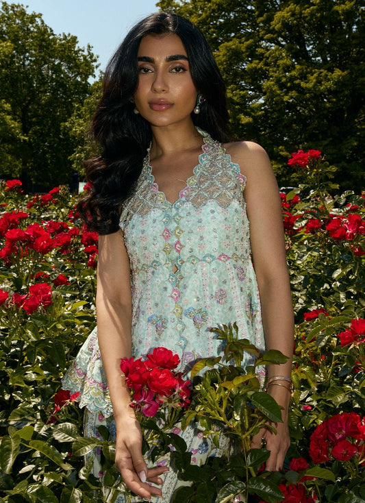 Jessy Peplum With Dhaka Pants | MALA DESTINATION WEDDING | FARAH TALIB AZIZ