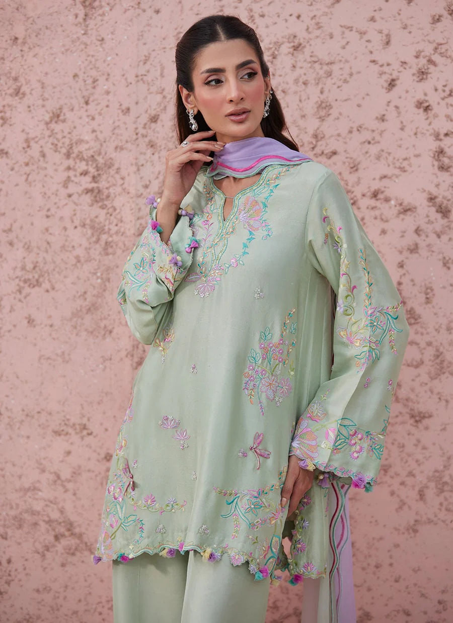 Hailee Shirt And Dupatta | Tara Luxe Eid '26 | FARAH TALIB AZIZ