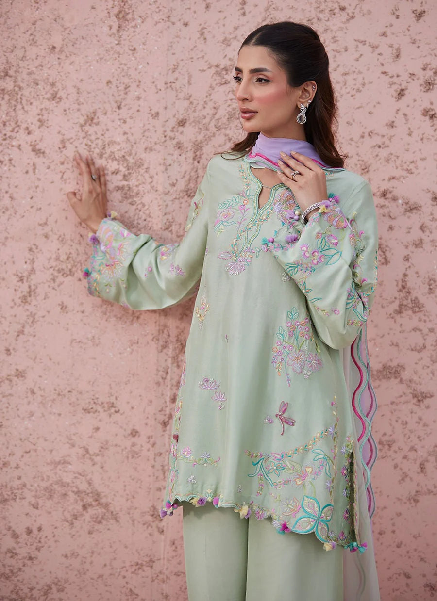 Hailee Shirt And Dupatta | Tara Luxe Eid '26 | FARAH TALIB AZIZ