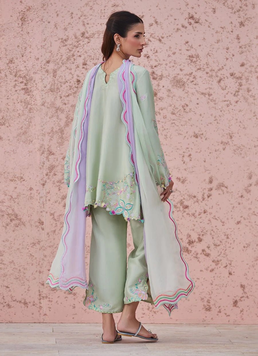 Hailee Shirt And Dupatta | Tara Luxe Eid '26 | FARAH TALIB AZIZ