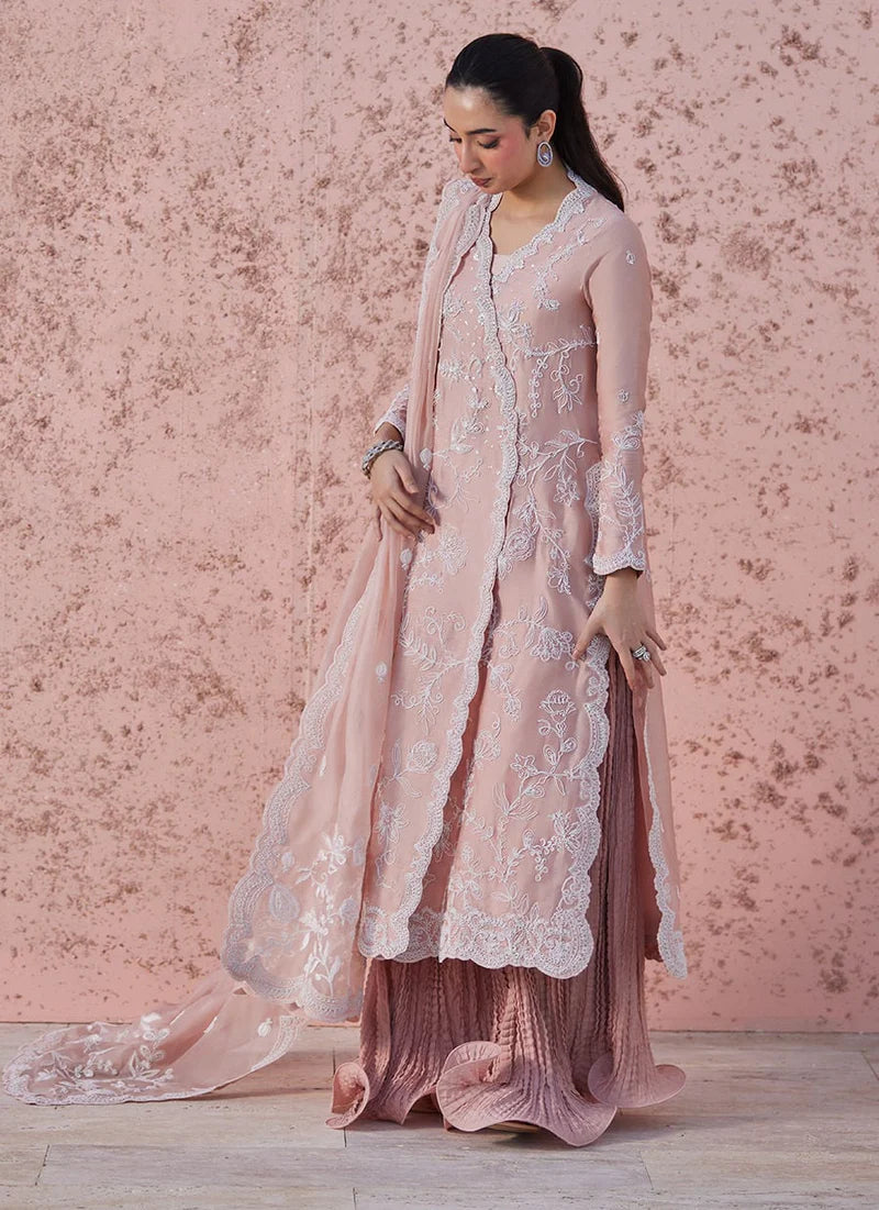 Jenny Shirt And Dupatta | Tara Luxe Eid '26 | FARAH TALIB AZIZ
