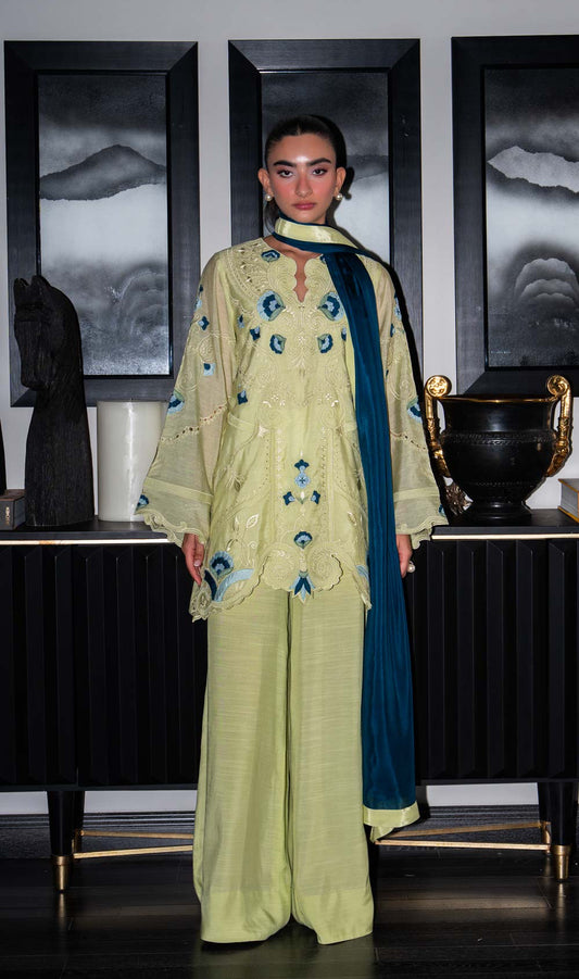 LIME SHORT | Ehza Collection | Zohra Alam
