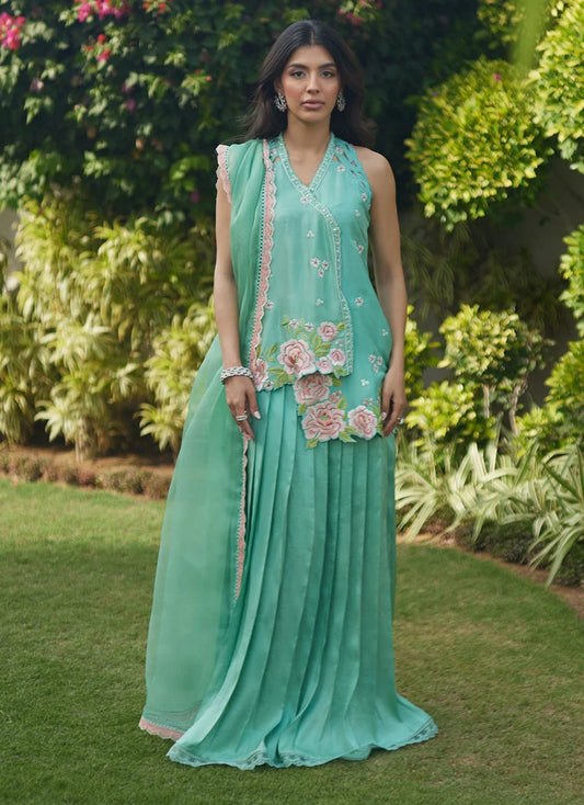 Heidi Jacket And Dupatta | Tara Luxe Eid '26 | FARAH TALIB AZIZ
