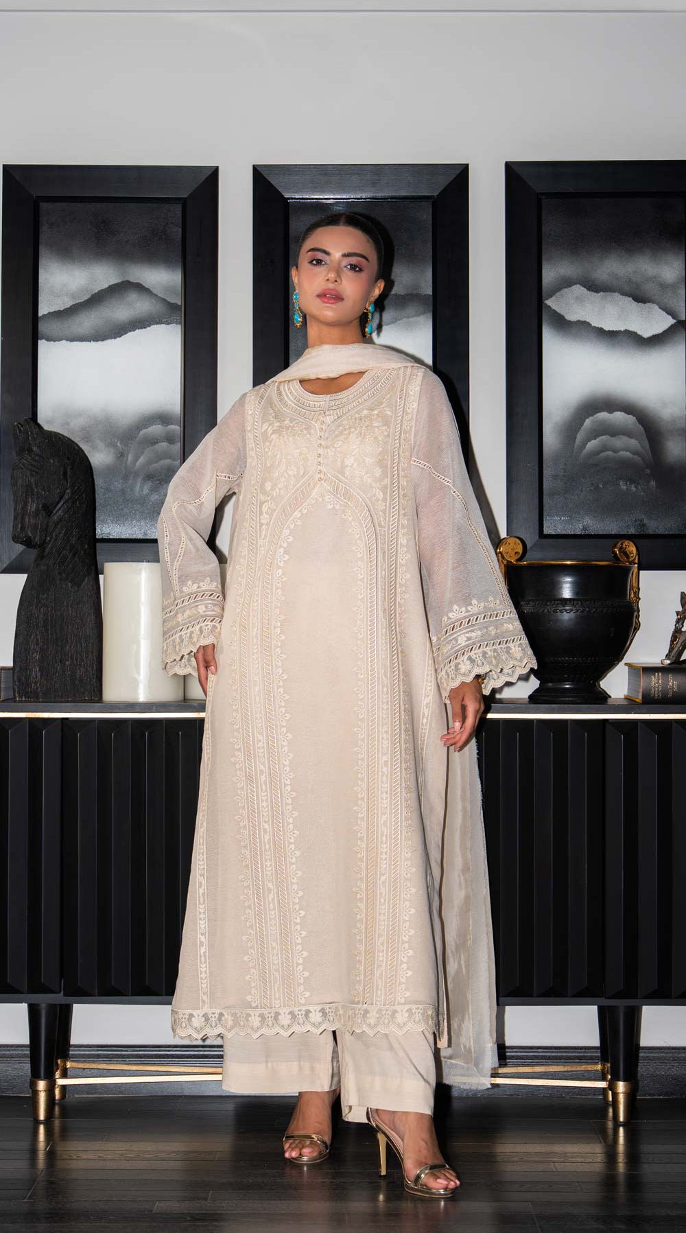 MEHRAB LONG | Ehza Collection | Zohra Alam
