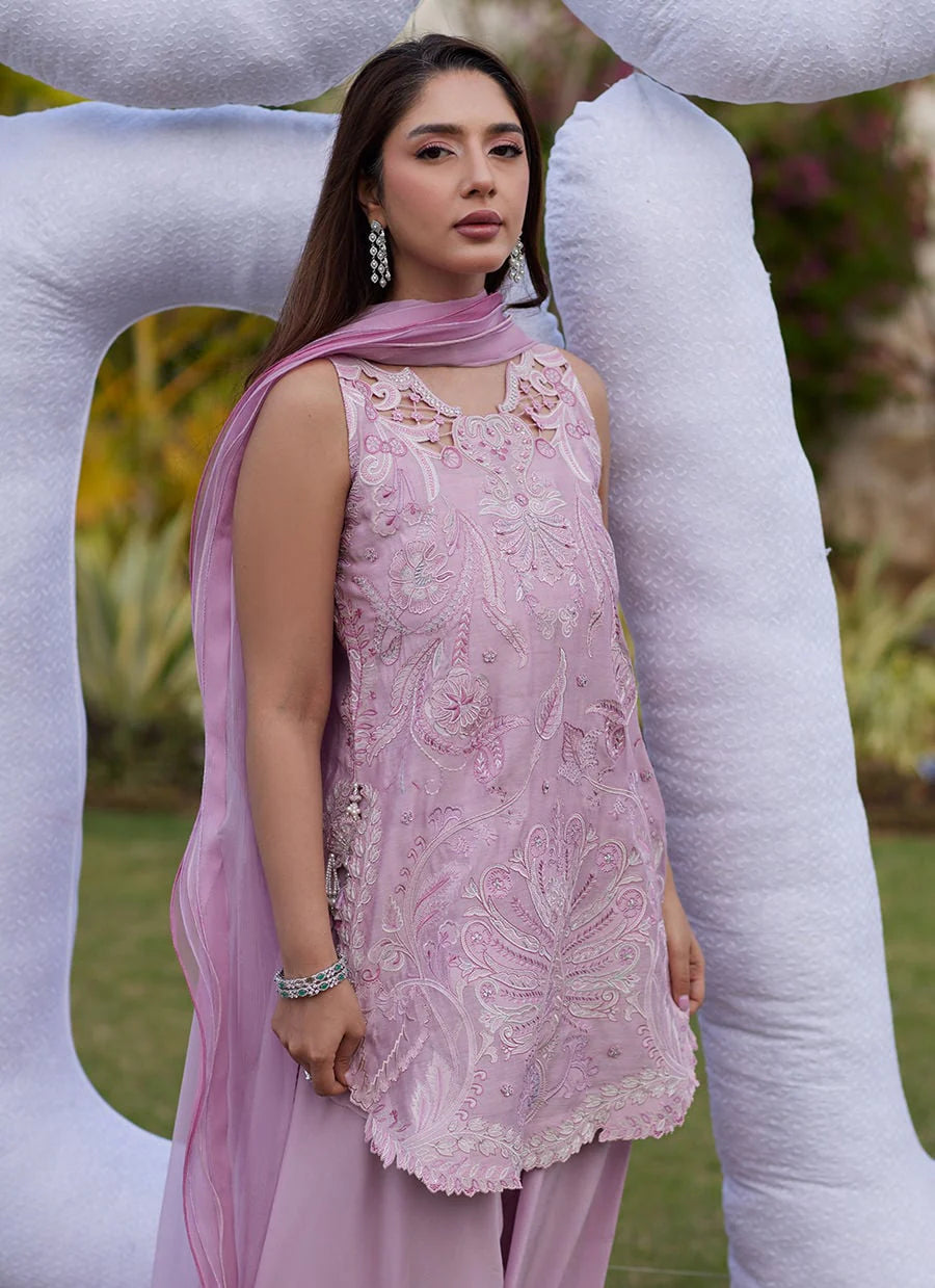 Xara Shirt And Dupatta | Tara Luxe Eid '26 | FARAH TALIB AZIZ