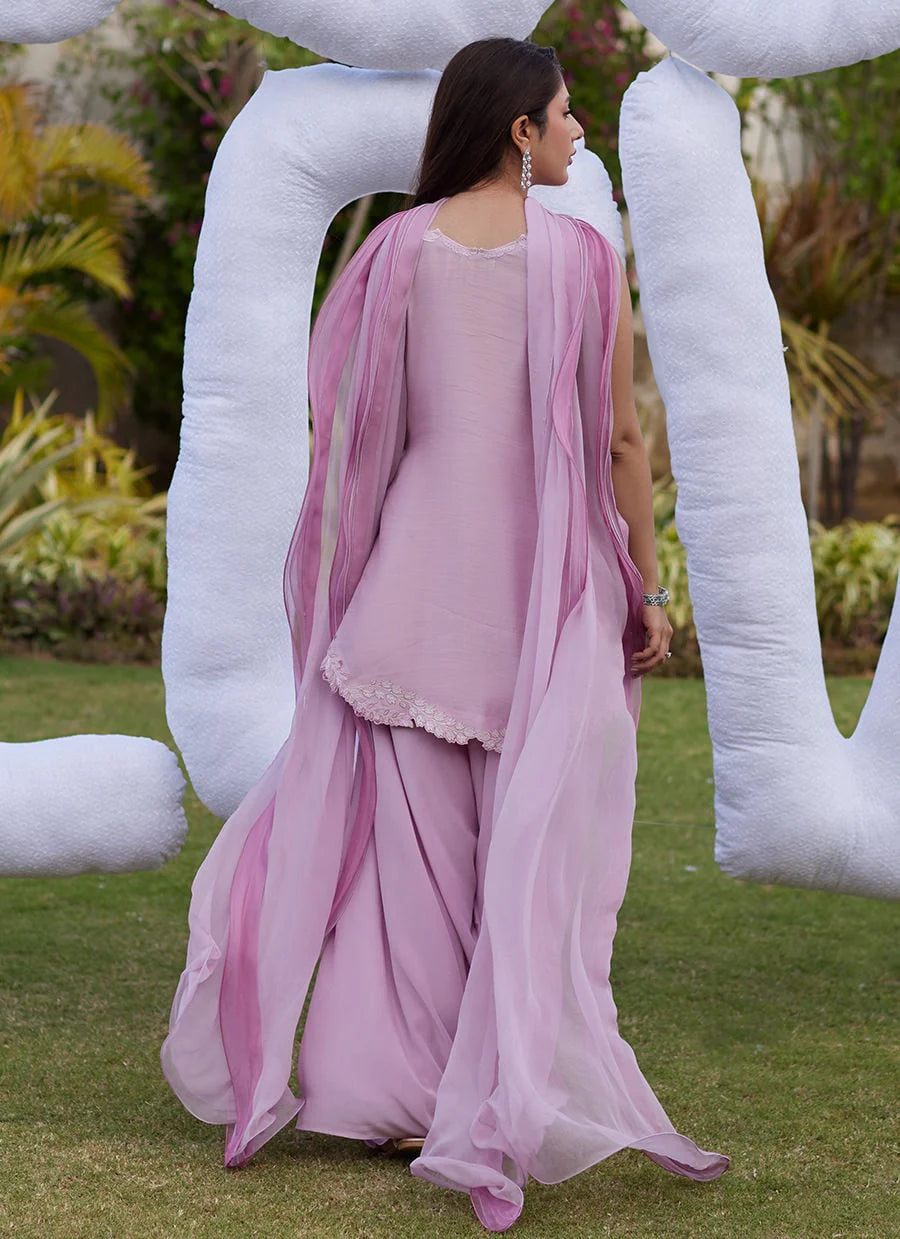 Xara Shirt And Dupatta | Tara Luxe Eid '26 | FARAH TALIB AZIZ
