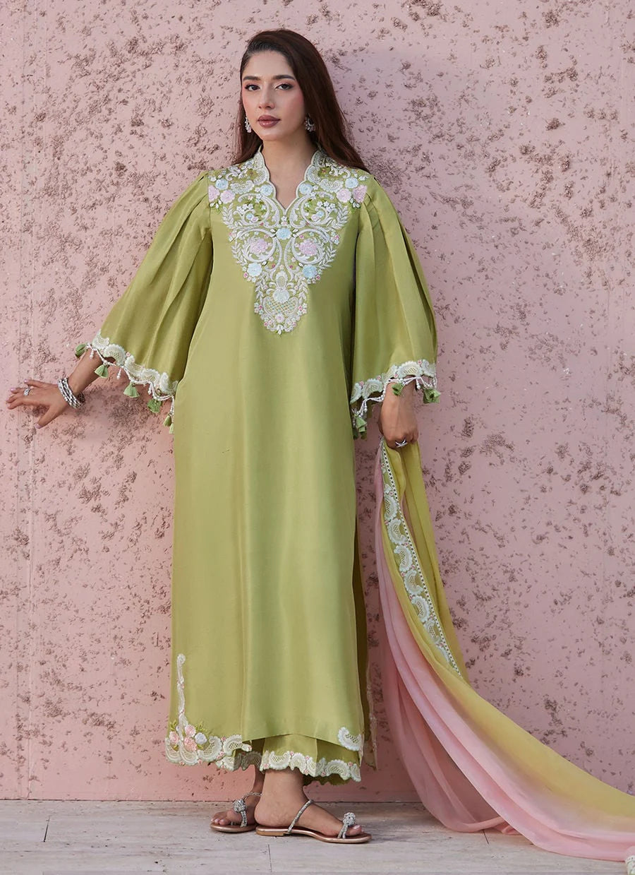 Jessa Shirt And Dupatta | Tara Luxe Eid '26 | FARAH TALIB AZIZ