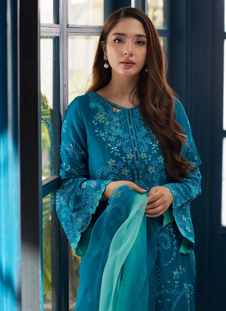 Eliana Shirt And Dupatta | Tara Luxe Eid '26 | FARAH TALIB AZIZ