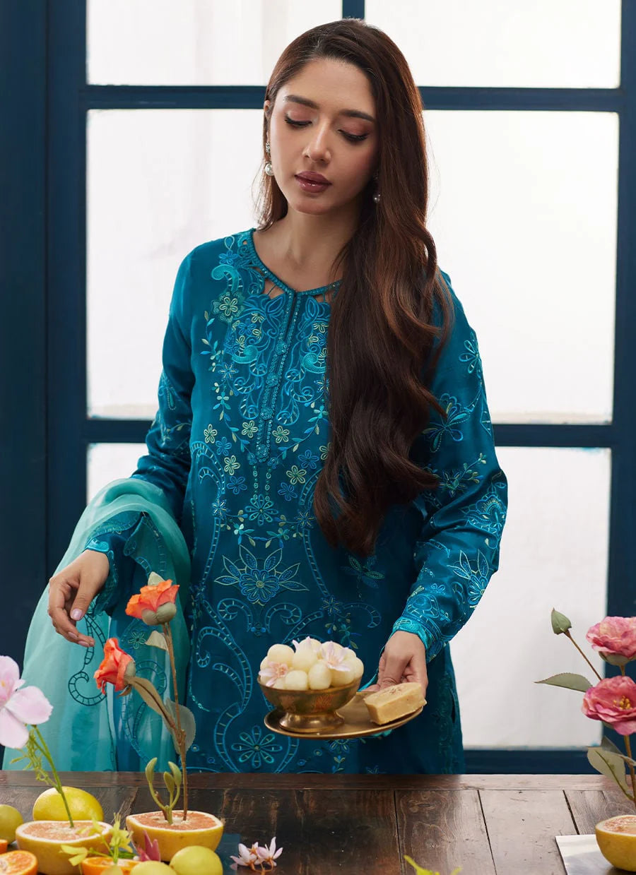 Eliana Shirt And Dupatta | Tara Luxe Eid '26 | FARAH TALIB AZIZ