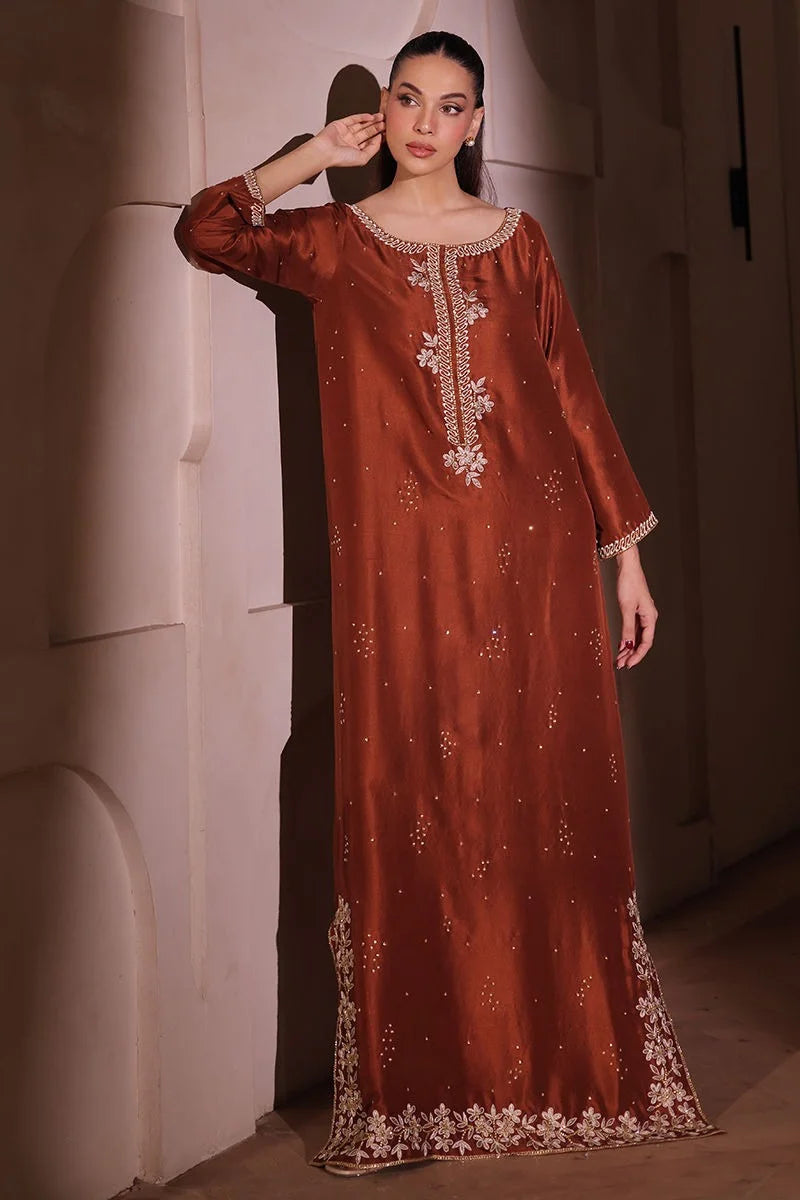 Cinnamon Silk | Celebration Wear Light Formals '26  | Uzma Afsheen