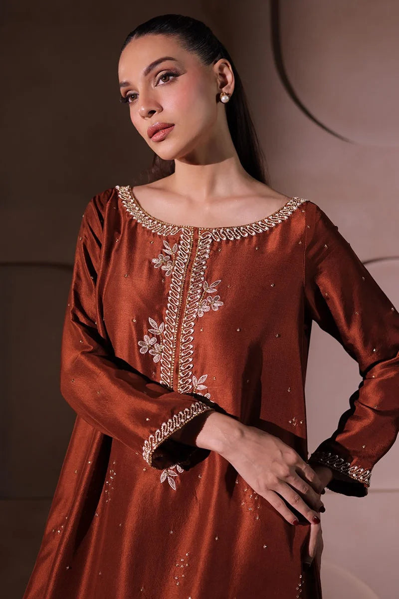 Cinnamon Silk | Celebration Wear Light Formals '26  | Uzma Afsheen