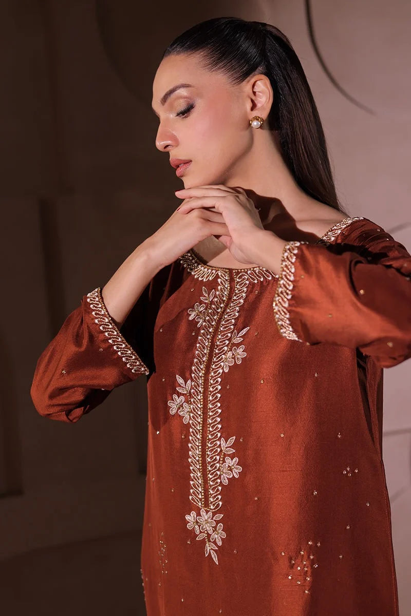 Cinnamon Silk | Celebration Wear Light Formals '26  | Uzma Afsheen