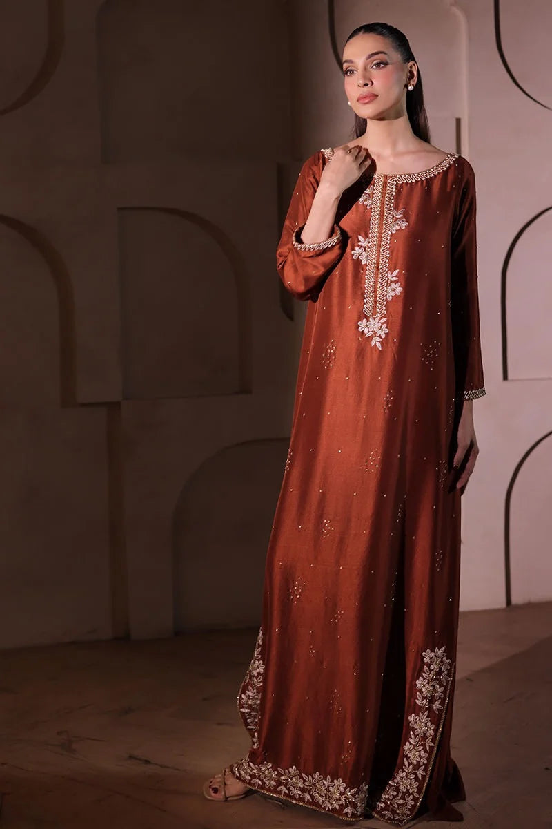 Cinnamon Silk | Celebration Wear Light Formals '26  | Uzma Afsheen