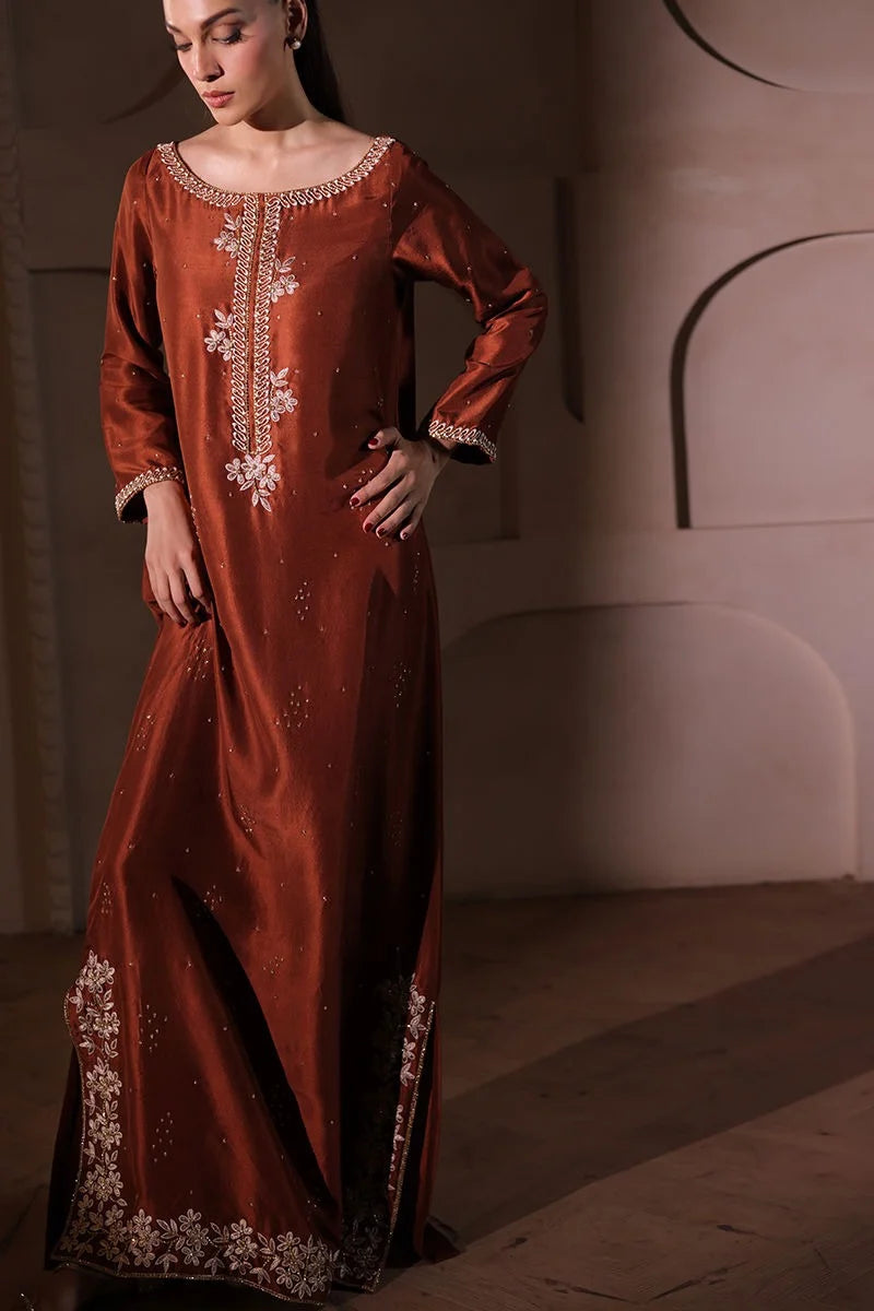 Cinnamon Silk | Celebration Wear Light Formals '26  | Uzma Afsheen