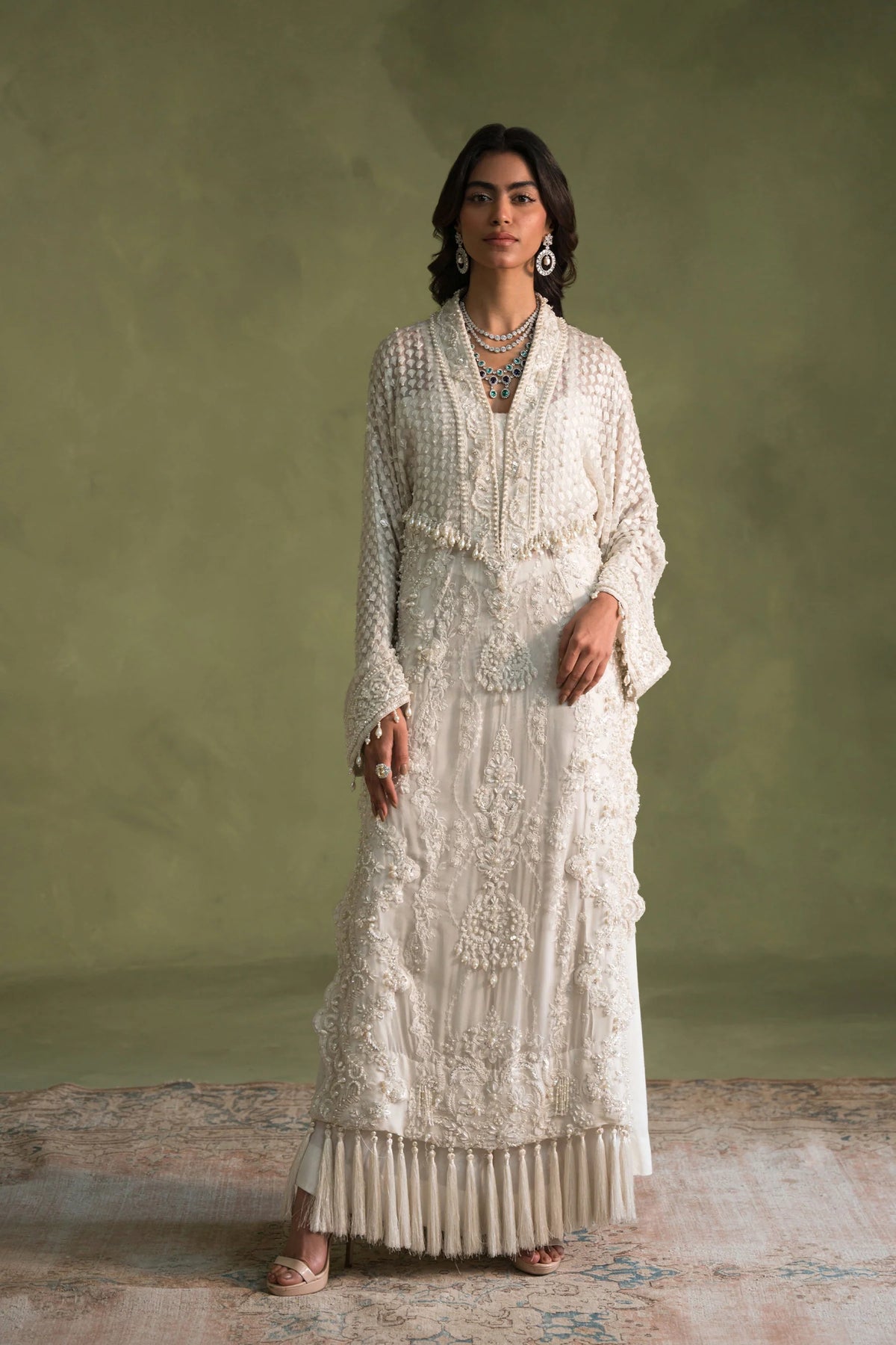 Pearl White Magic (D-14-B) | The Proposal | Ammara Khan
