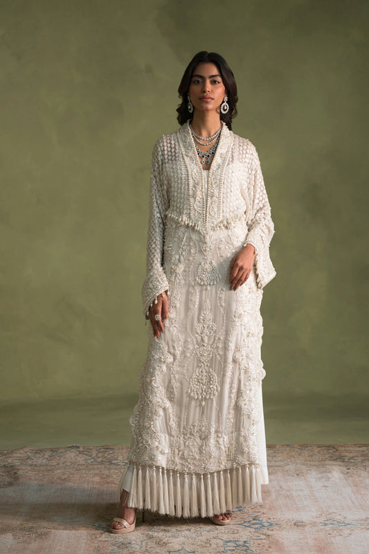 Pearl White Magic (D-14-B) | The Proposal | Ammara Khan