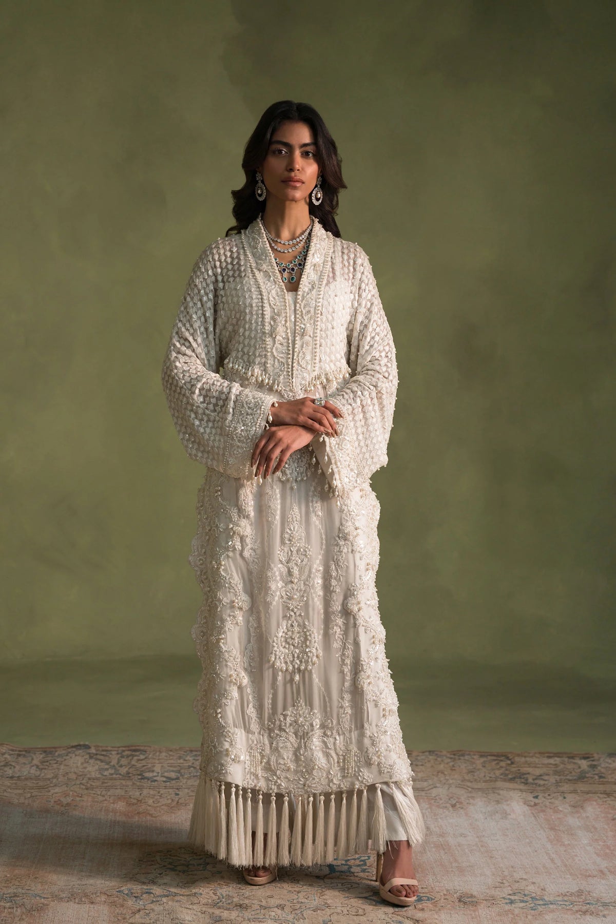 Pearl White Magic (D-14-B) | The Proposal | Ammara Khan