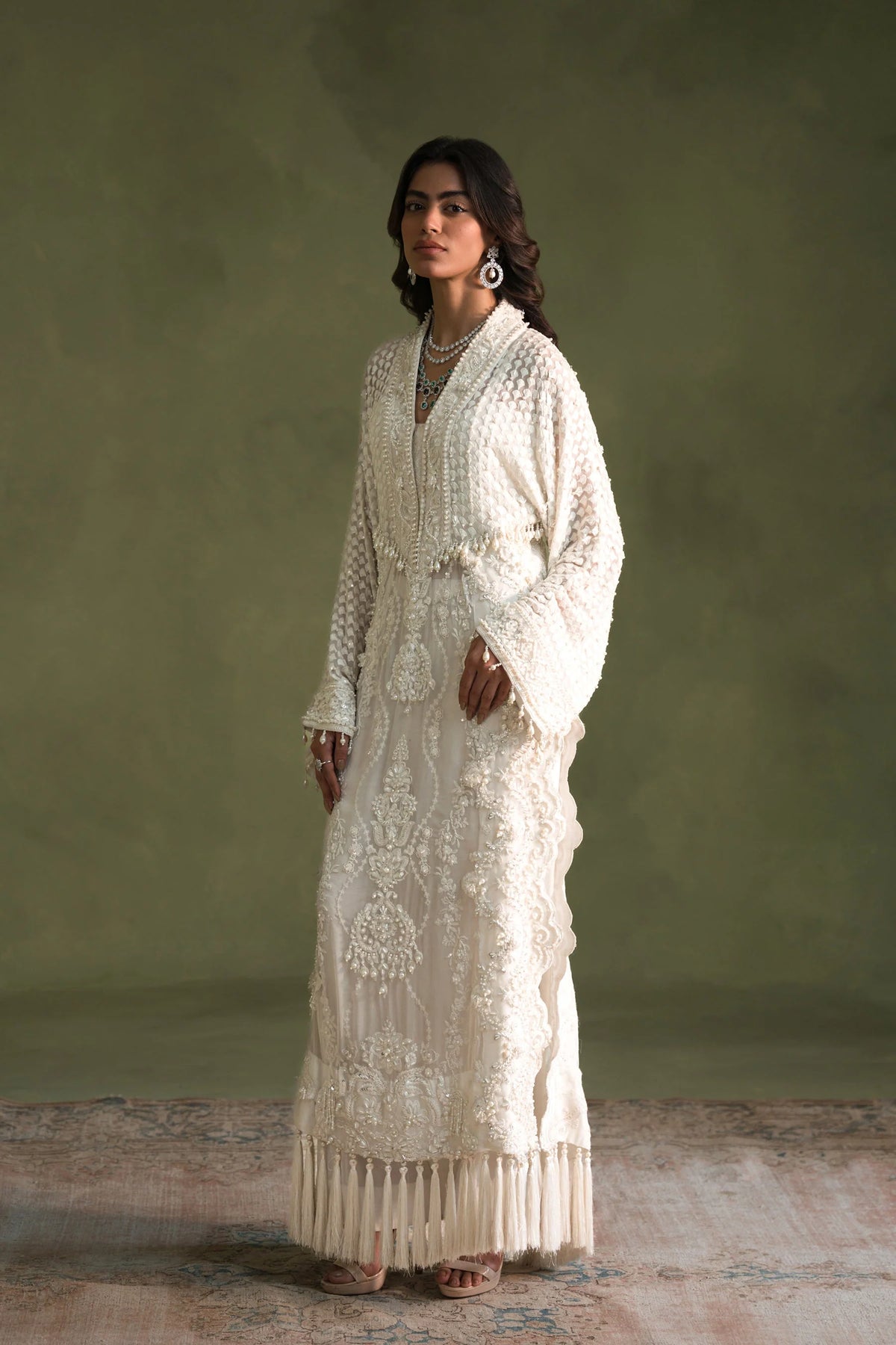 Pearl White Magic (D-14-B) | The Proposal | Ammara Khan