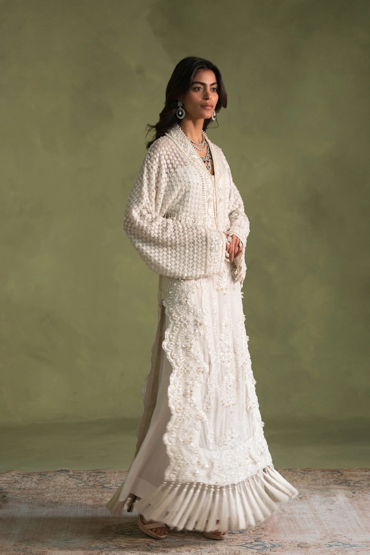 Pearl White Magic (D-14-B) | The Proposal | Ammara Khan