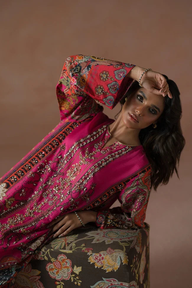 Hottie Sorbet Kaftan (D-03) | Flo II '26 | Ammara Khan