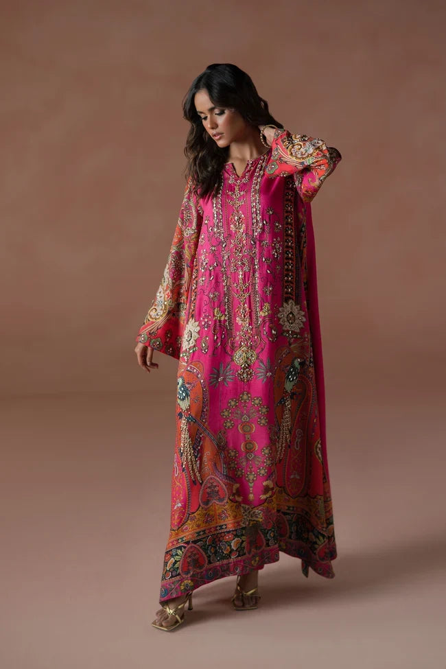 Hottie Sorbet Kaftan (D-03) | Flo II '26 | Ammara Khan