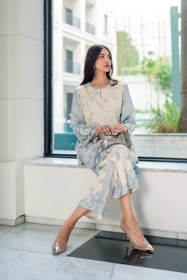 Chinoserie Matching Set (D-05) | Flo II '26 | Ammara Khan