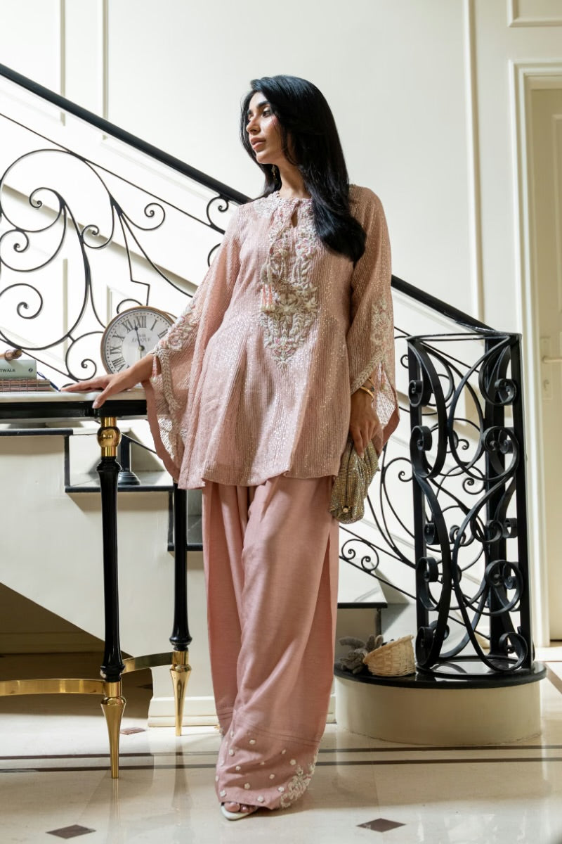 Peach Shimmer (D-08) | Siena '26 | Ammara Khan