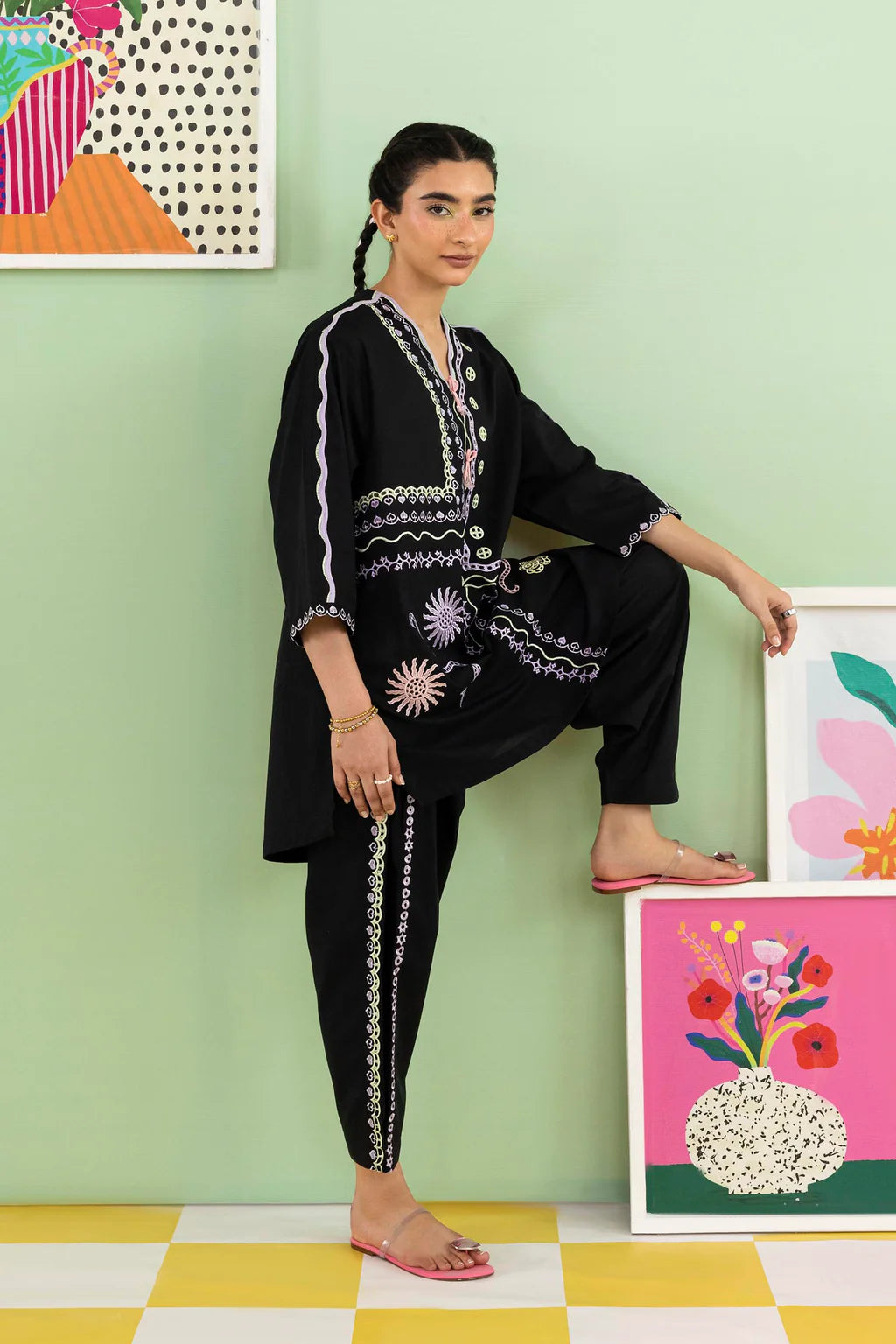 SS26ESE305P2T | EID EDIT ‘26 | SANA SAFINAZ