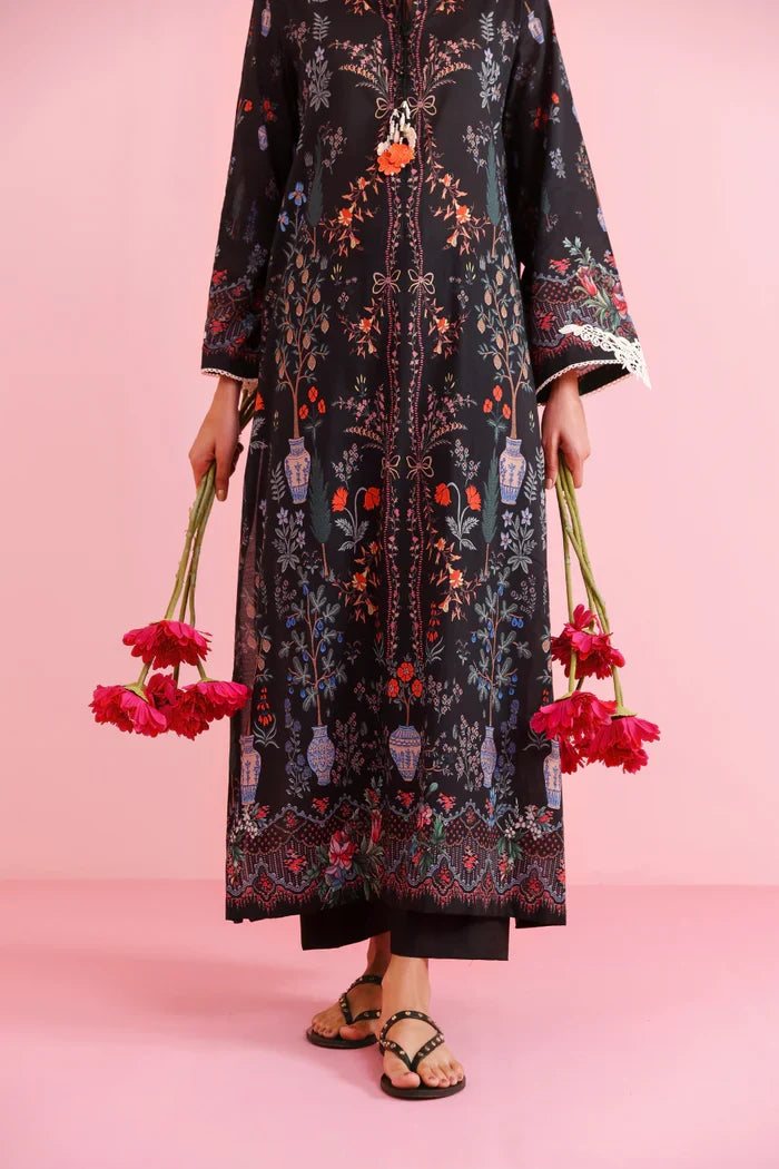 Floral Hush (D-07) | Jolie Lawn Pret '26 | Ammara Khan