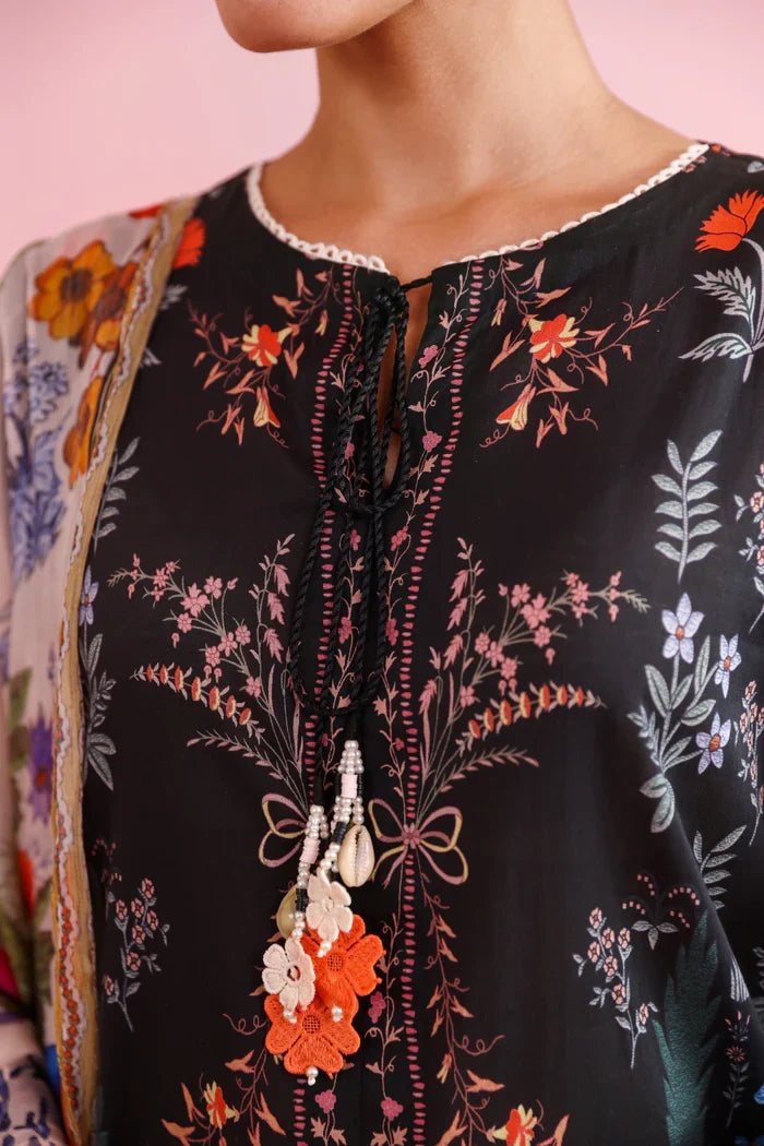 Floral Hush (D-07) | Jolie Lawn Pret '26 | Ammara Khan