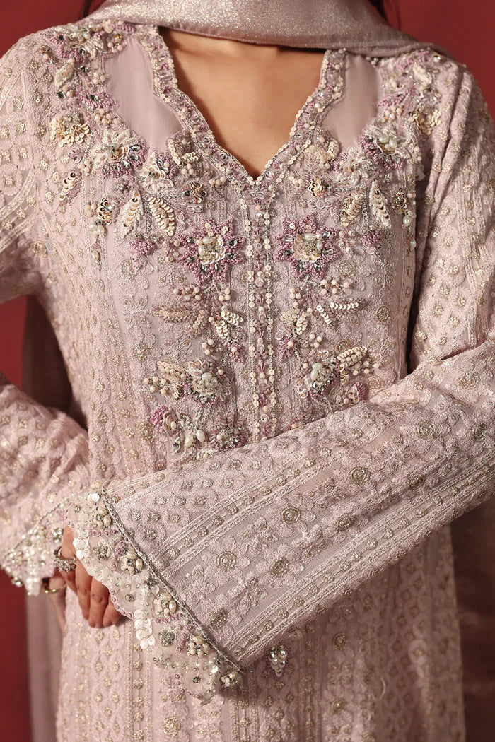Chikankari Elegance (D-14) | Nurae '26 | Ammara Khan